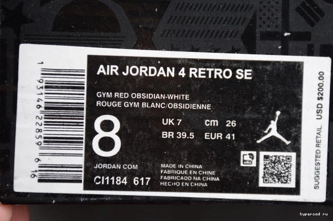 Jordan SE 4 FIBA CI1184-617 Air 1022